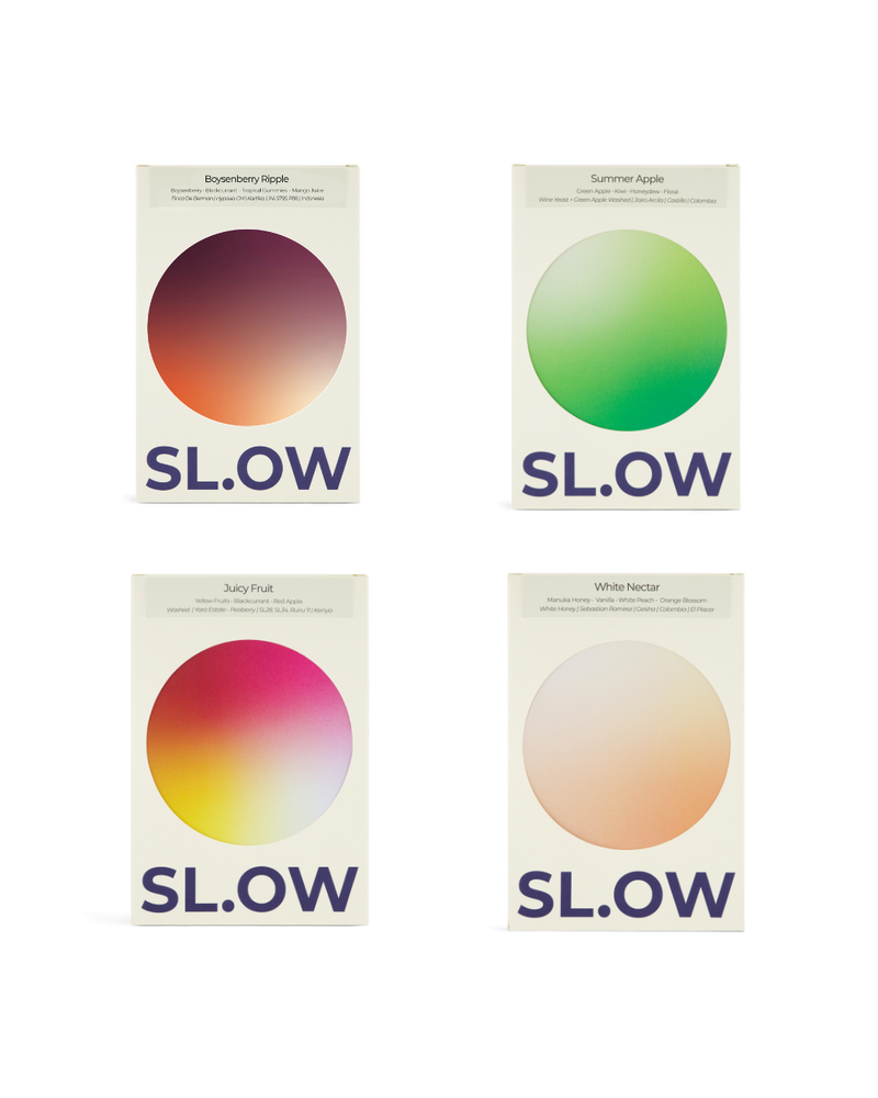 Slow Coffee premium filter subscription - specialty single origin coffee delivered monthly