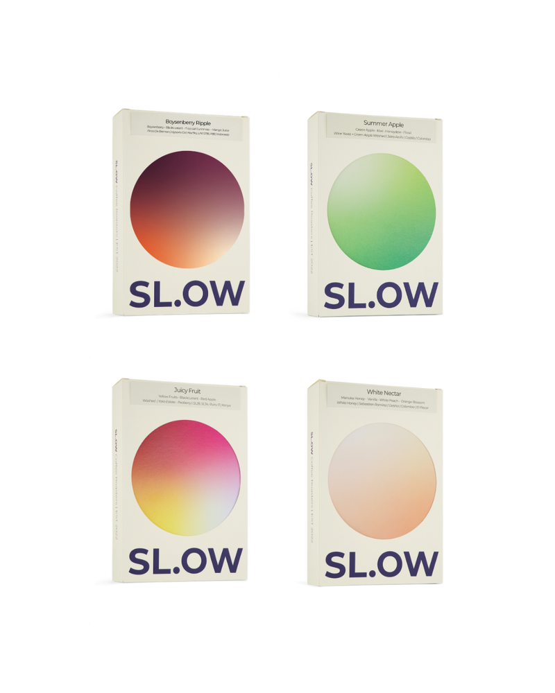 Slow Coffee premium filter subscription - specialty single origin coffee delivered monthly