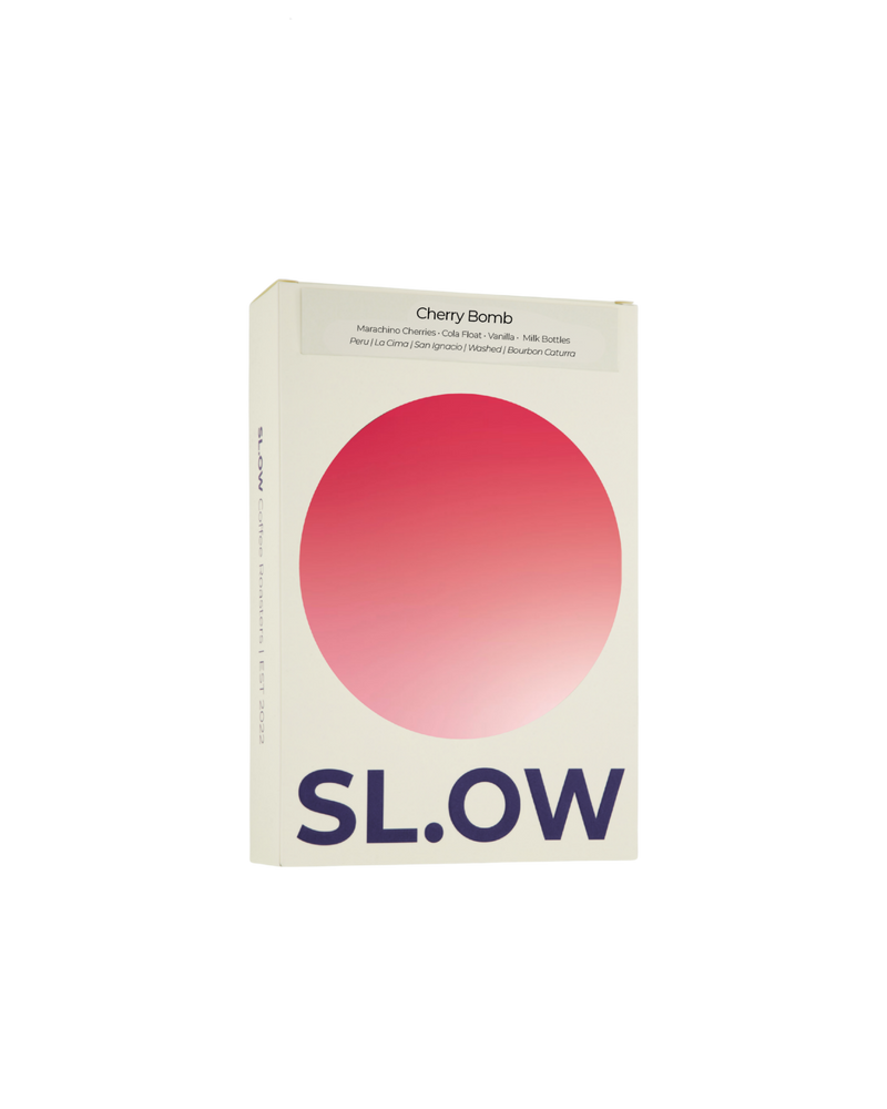 Cherry Bomb specialty coffee from Peru - Slow Coffee