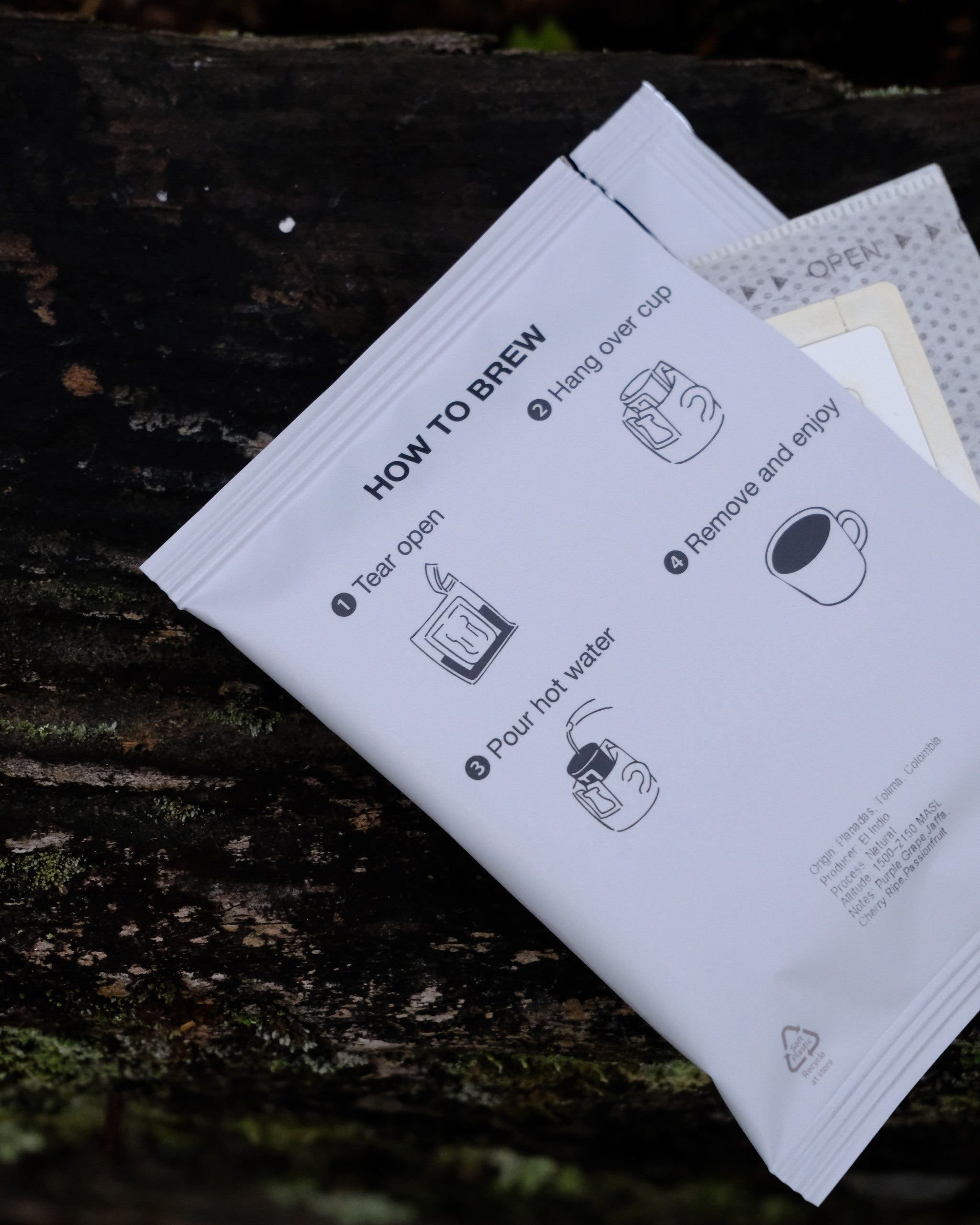 Grape Escape coffee drip bags - Slow Coffee