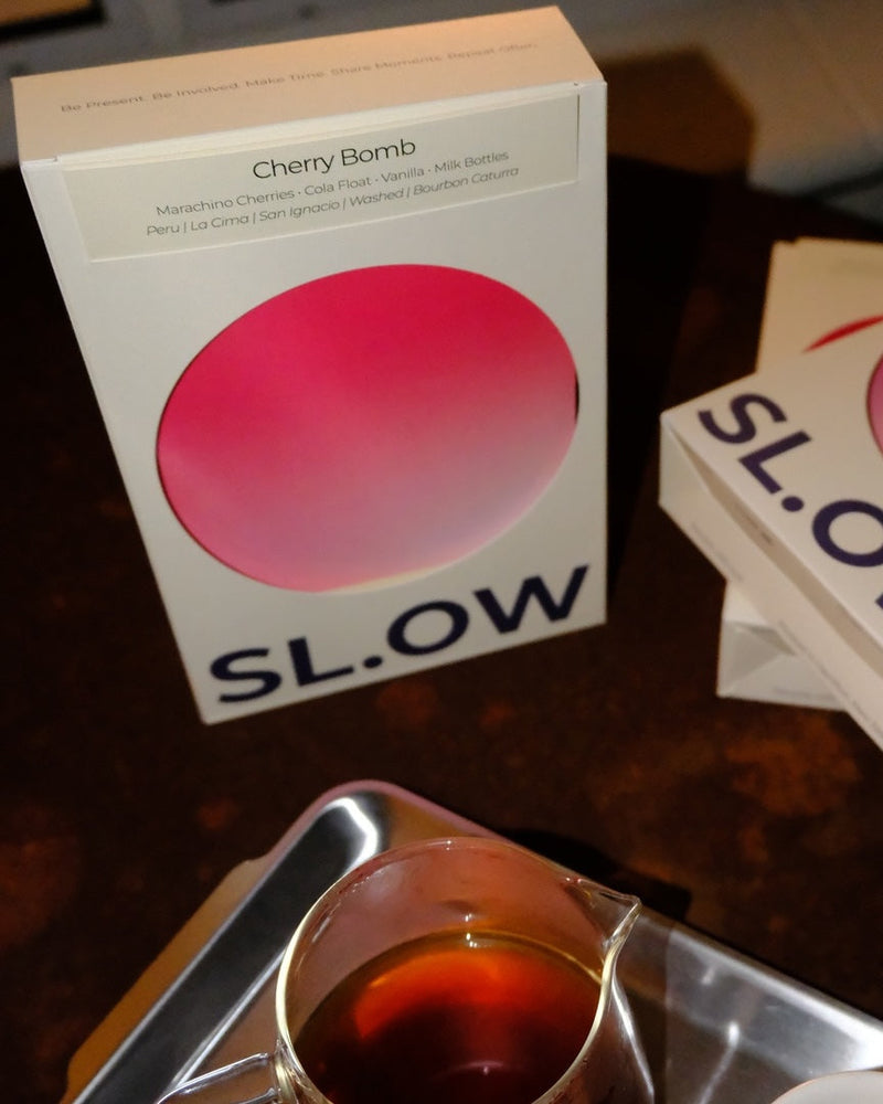 Cherry Bomb specialty coffee from Peru - Slow Coffee