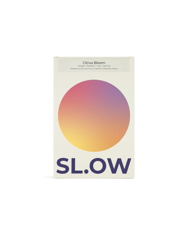 Citrus Bloom | Kenya — SL.OW gradient dot box