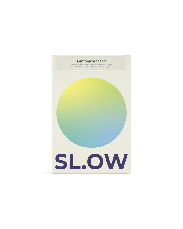 Lemonade Stand | Kenya — SL.OW gradient dot box