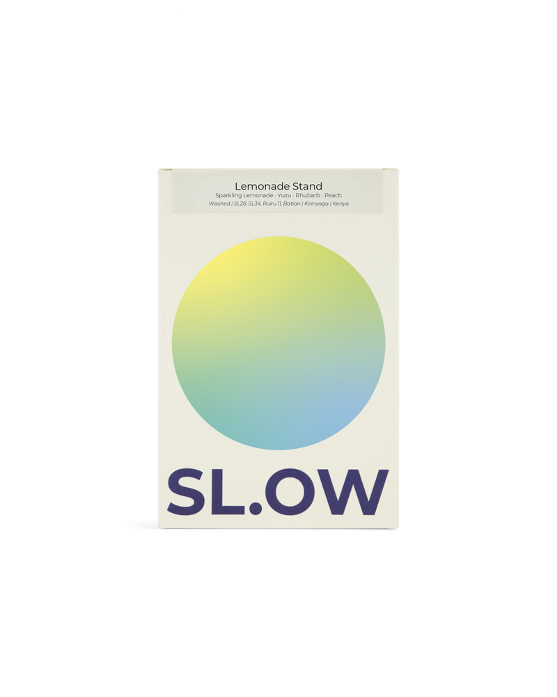Lemonade Stand | Kenya — SL.OW gradient dot box