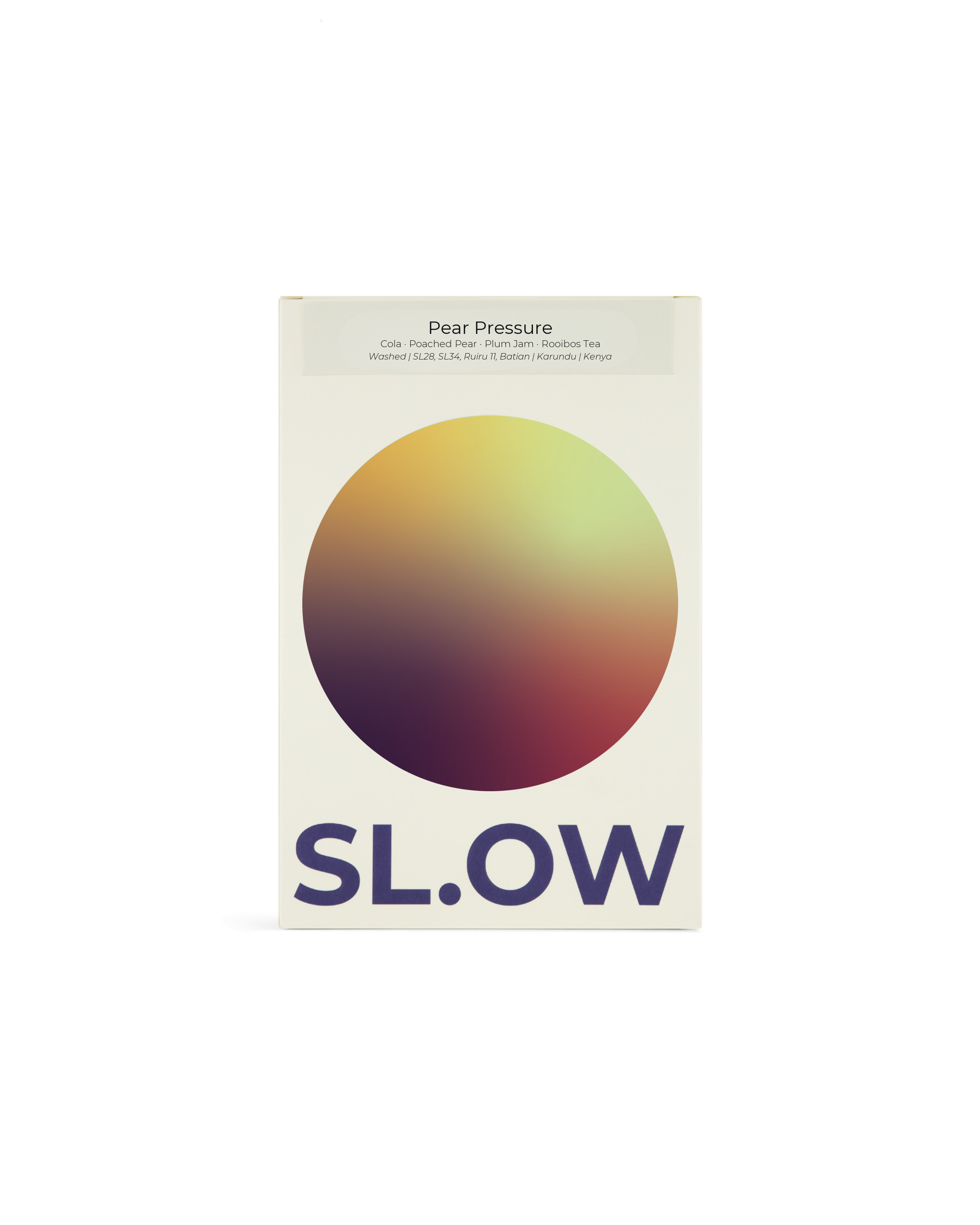 Pear Pressure | Kenya — SL.OW gradient dot box