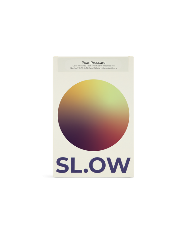 Pear Pressure | Kenya — SL.OW gradient dot box