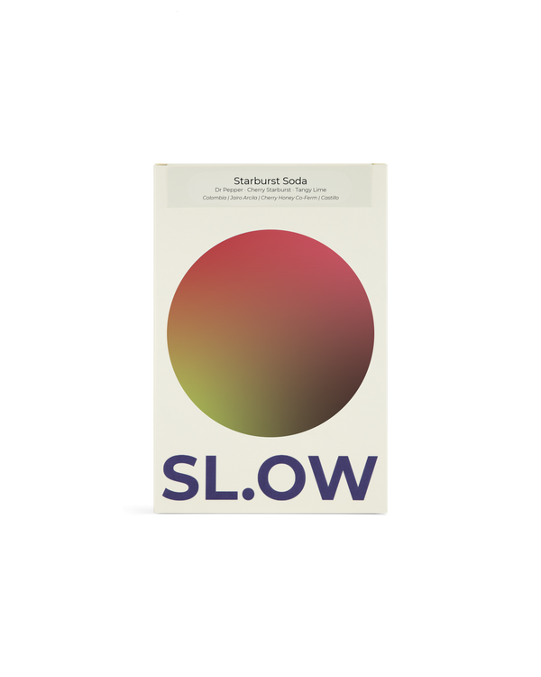 Starburst Soda | Colombia — SL.OW gradient dot box